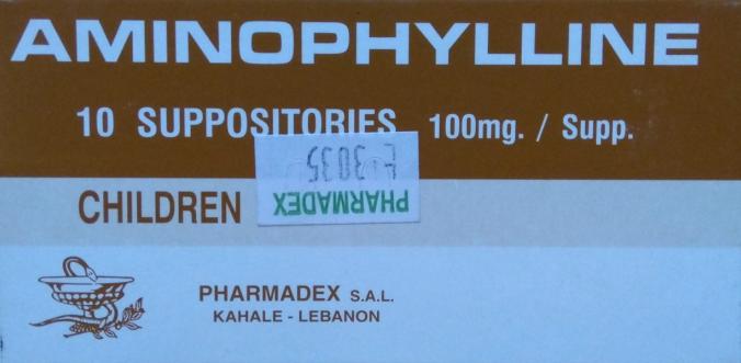 Aminophylline Enfants Pharmadex